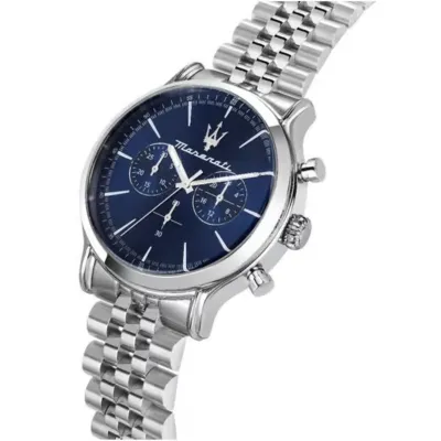 Maserati Epoca Chronograph Stainless Steel Blue Dial Watch